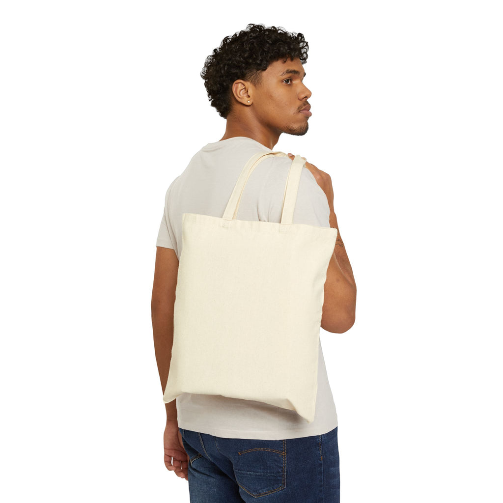 Tote Bag – Cherry Blossom Calligraphy Canvas Tote (Japanese Kanji Art)