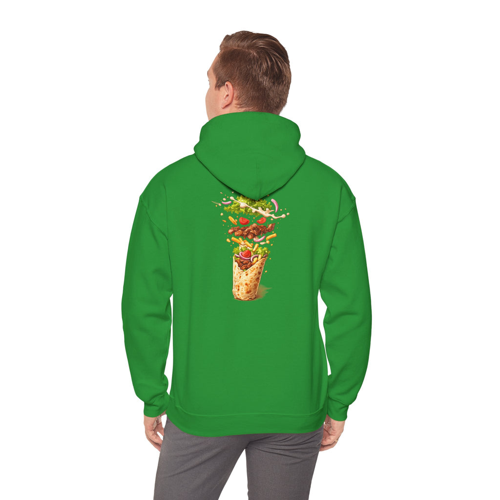 Kebab Shop Graphic Tee — 'Tryb Kebab' Street Food Wrap Illustration
