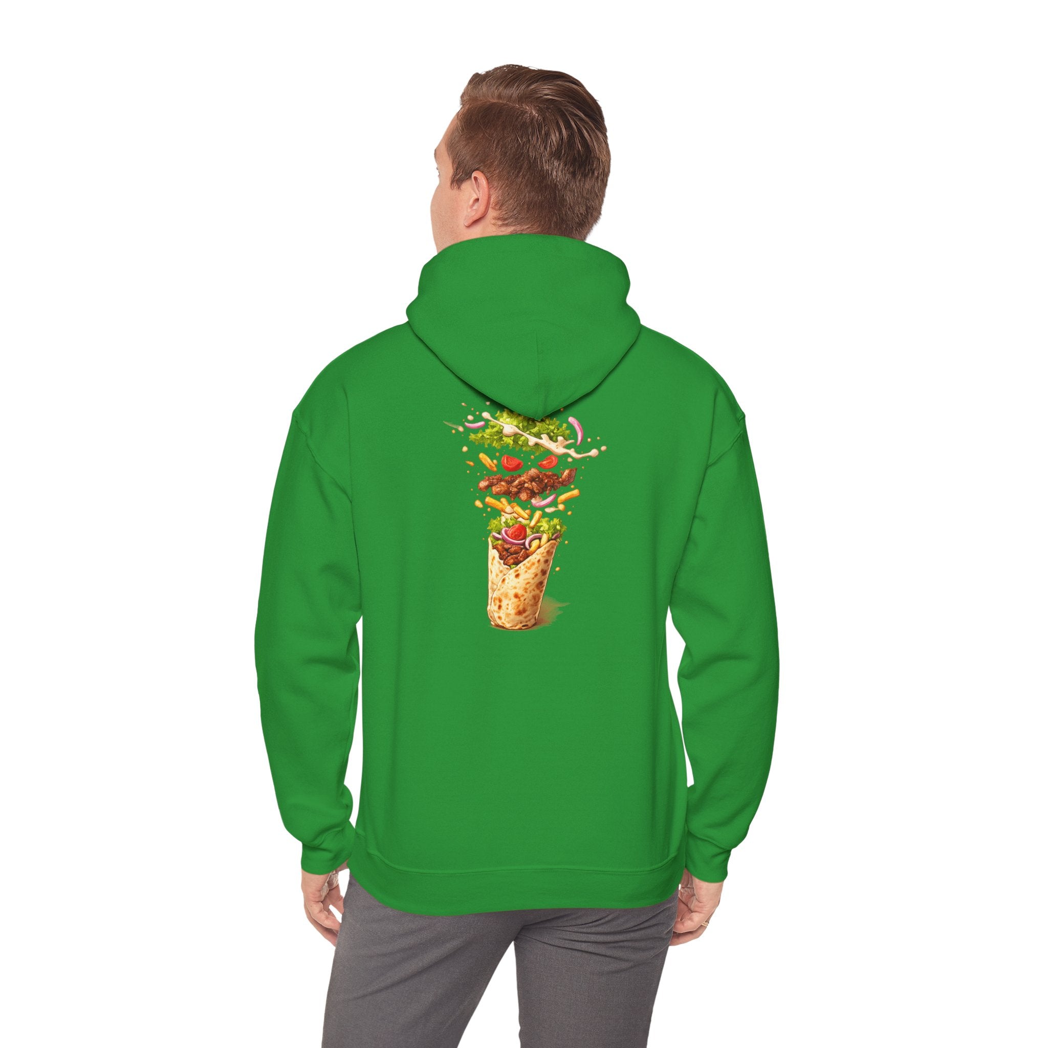 Kebab Shop Graphic Tee — 'Tryb Kebab' Street Food Wrap Illustration