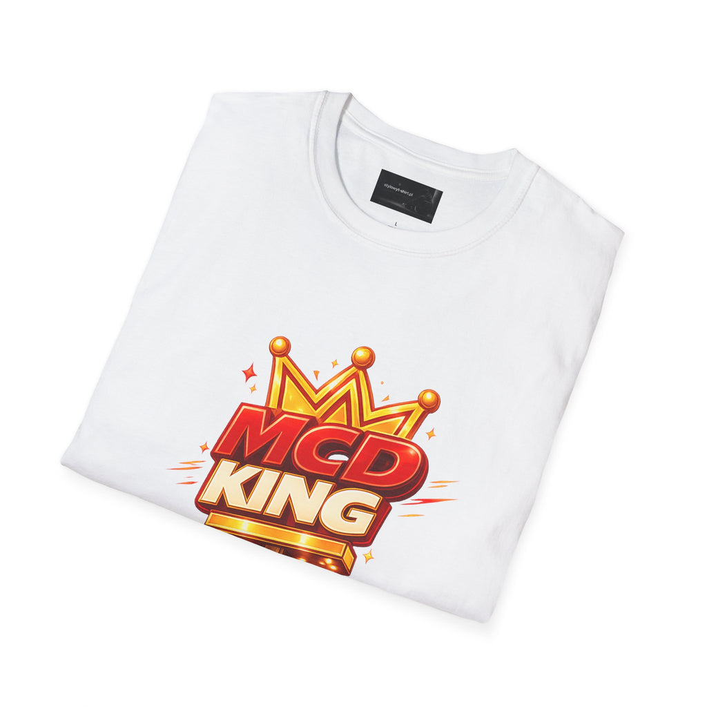Unisex Softstyle T-Shirt MCD KING (fast-food mcd)