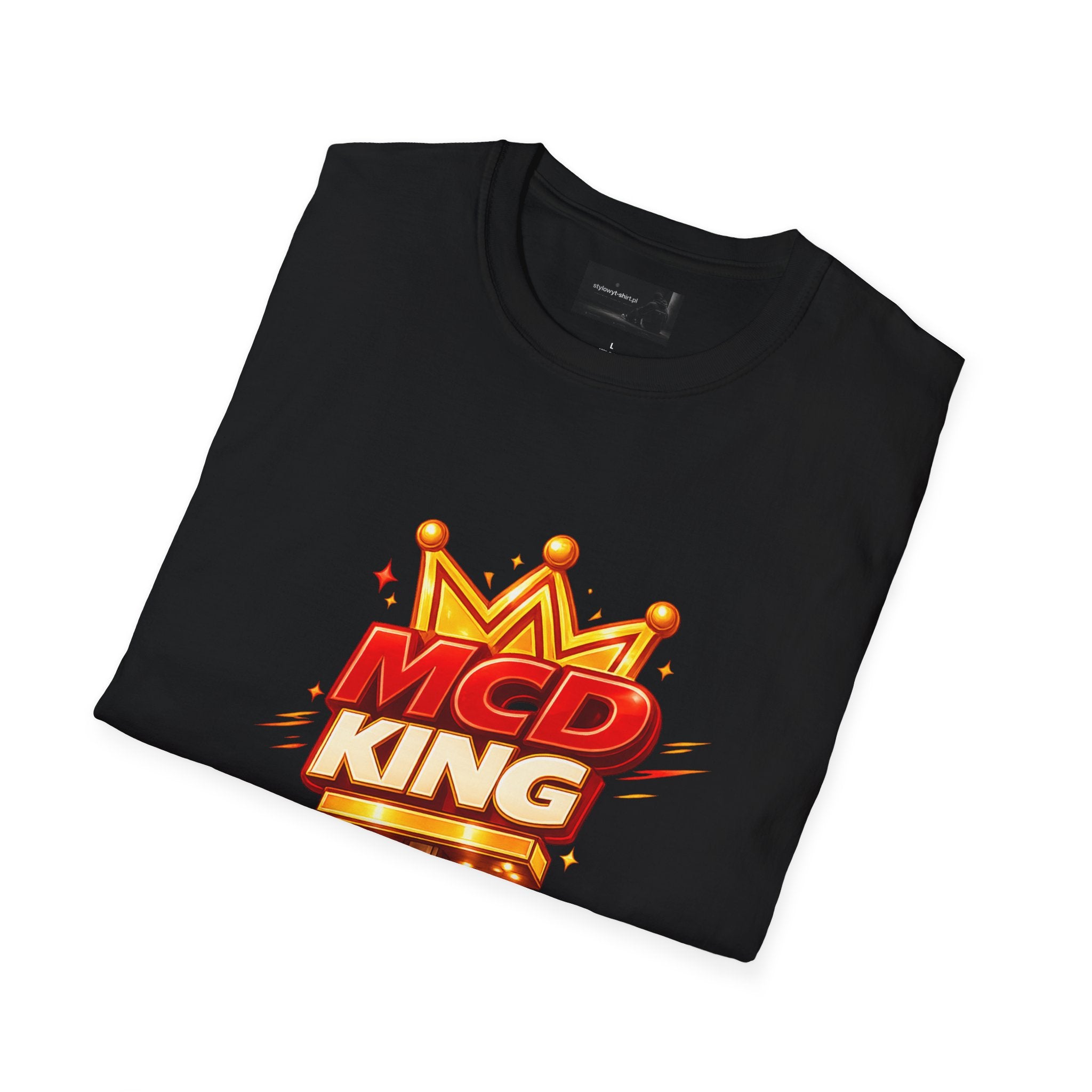 Unisex Softstyle T-Shirt MCD KING (fast-food mcd)