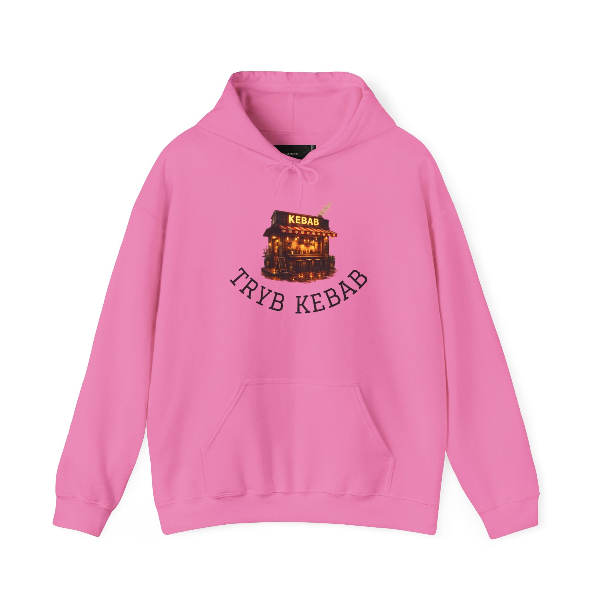 Kebab Shop Graphic Tee — 'Tryb Kebab' Street Food Wrap Illustration