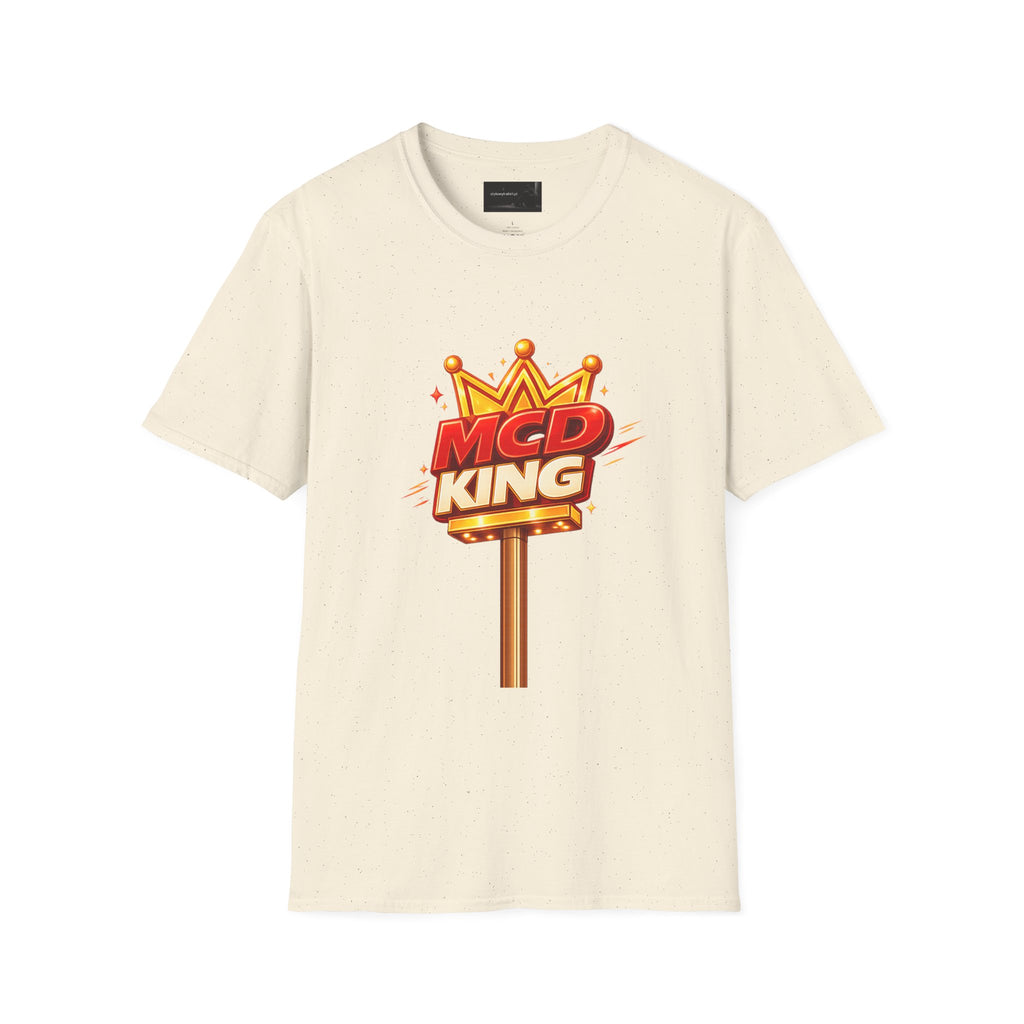 Unisex Softstyle T-Shirt MCD KING (fast-food mcd)