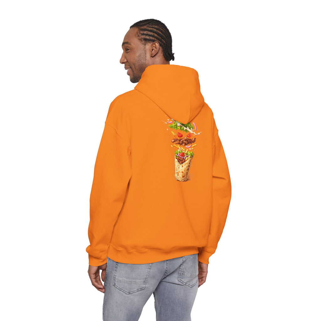 Kebab Shop Graphic Tee — 'Tryb Kebab' Street Food Wrap Illustration