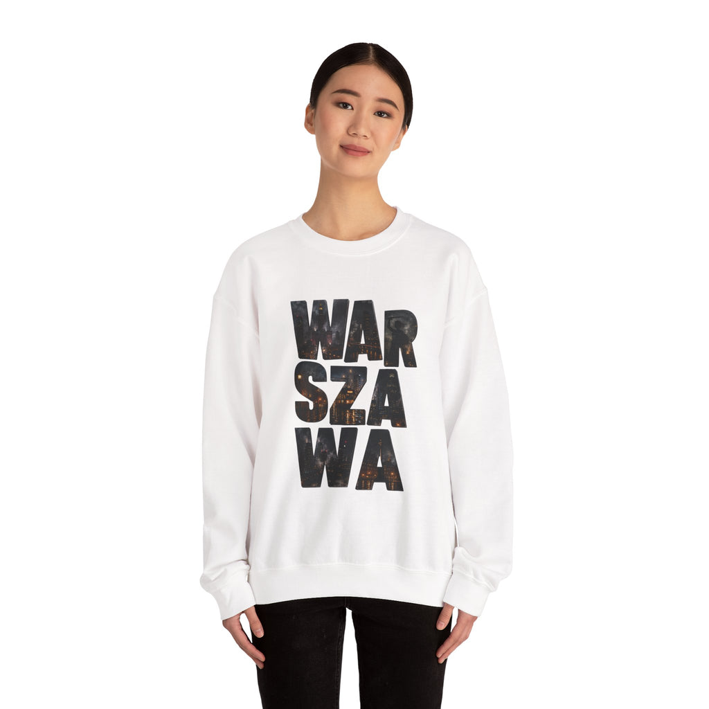 Warszawa Graphic Sweatshirt – I  Poland Crewneck