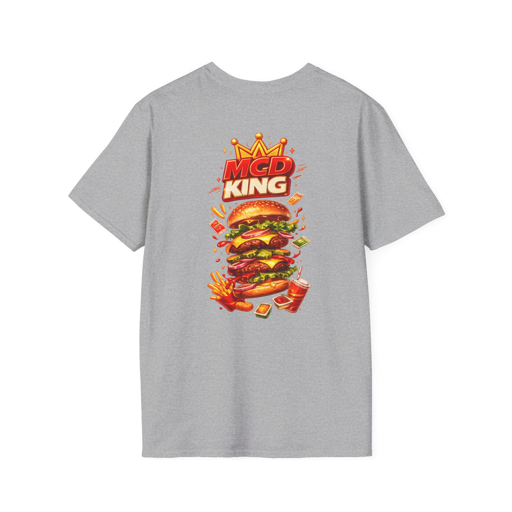 Unisex Softstyle T-Shirt MCD KING (fast-food mcd)