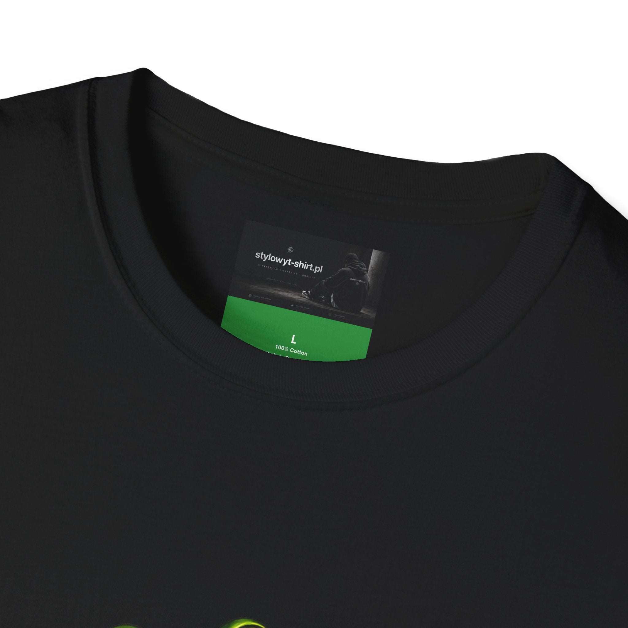 T-Shirt — 'Top Klient Żaby' Graphic Frog Design (Polish Snack & Coffee Theme)