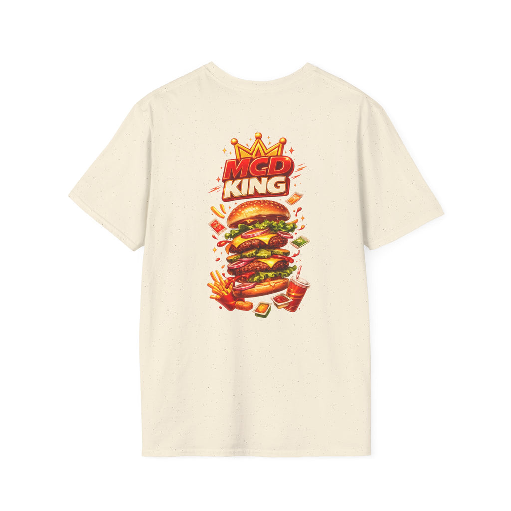 Unisex Softstyle T-Shirt MCD KING (fast-food mcd)