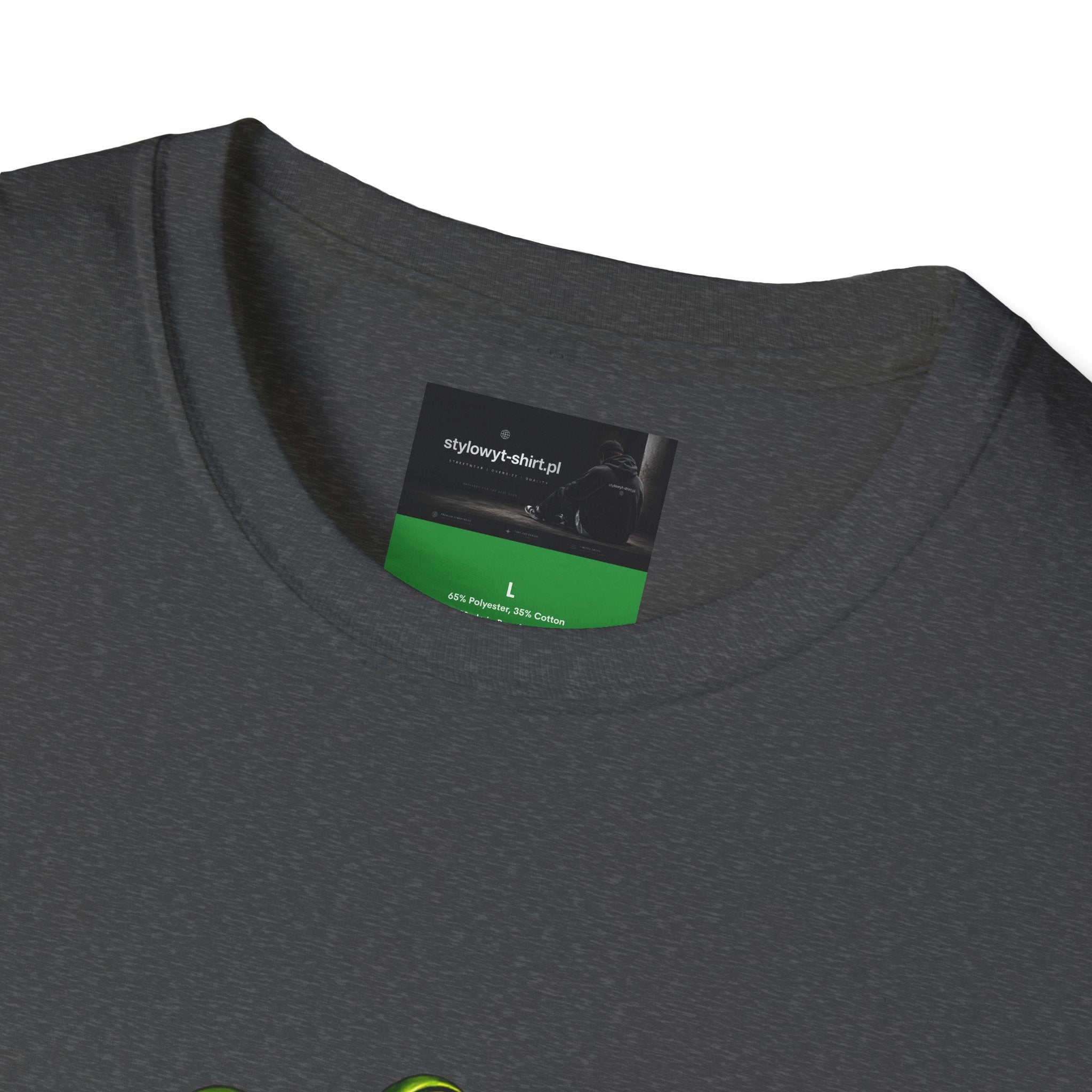 T-Shirt — 'Top Klient Żaby' Graphic Frog Design (Polish Snack & Coffee Theme)