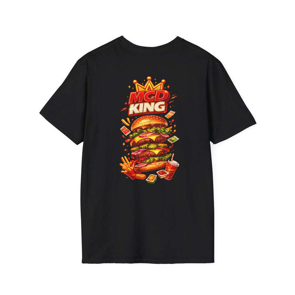 Unisex Softstyle T-Shirt MCD KING (fast-food mcd)
