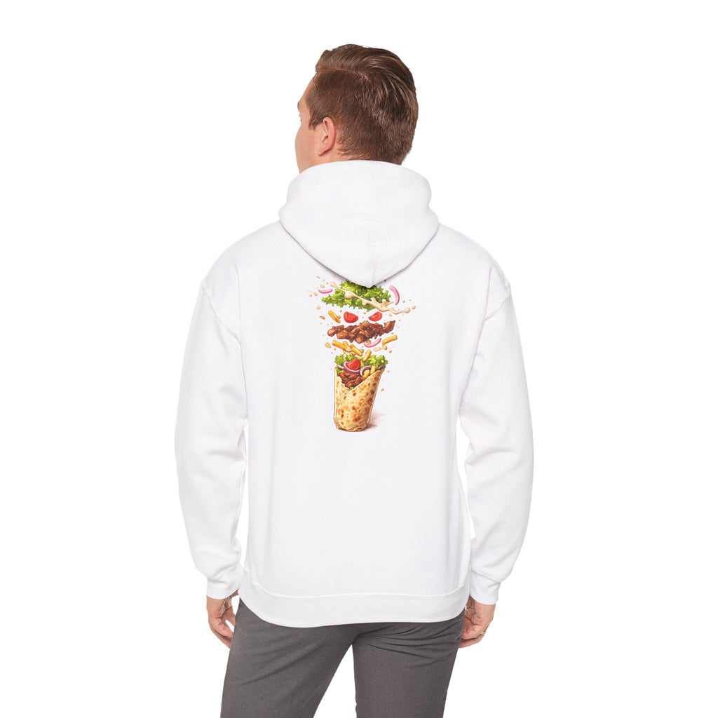 Kebab Shop Graphic Tee — 'Tryb Kebab' Street Food Wrap Illustration