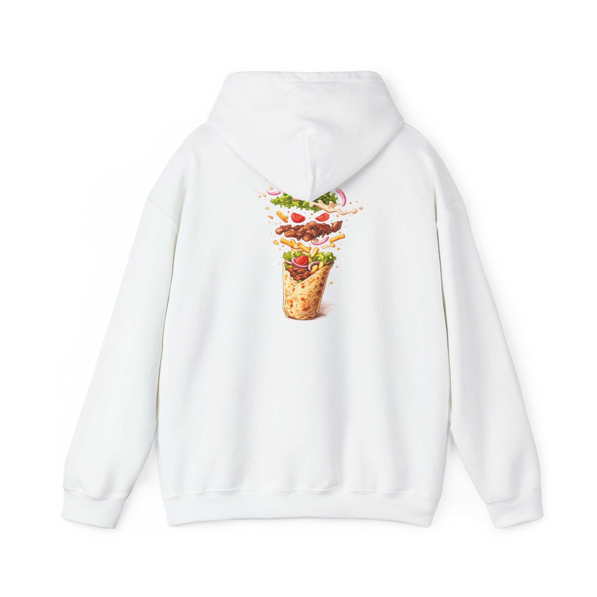 Kebab Shop Graphic Tee — 'Tryb Kebab' Street Food Wrap Illustration