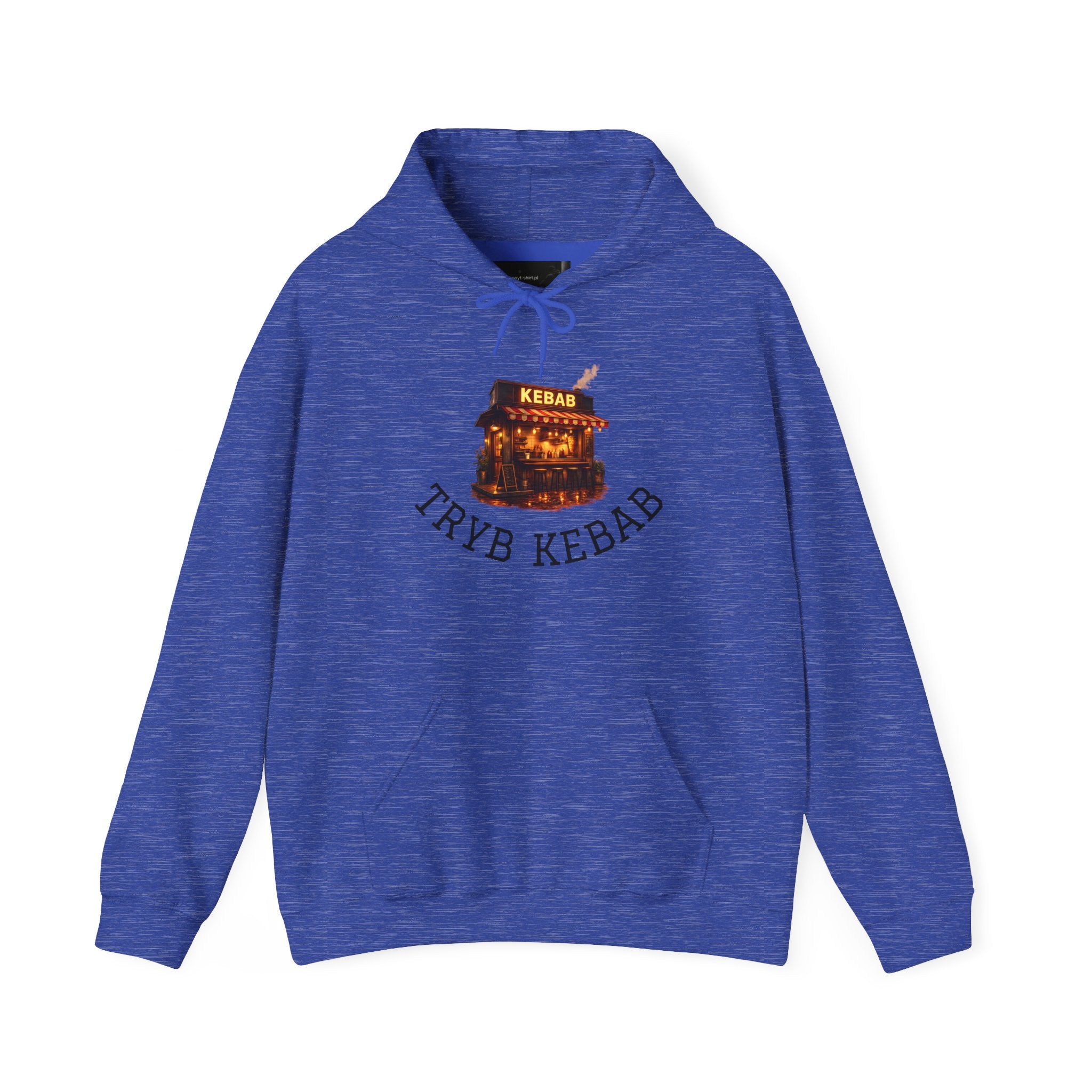 Kebab Shop Graphic Tee — 'Tryb Kebab' Street Food Wrap Illustration