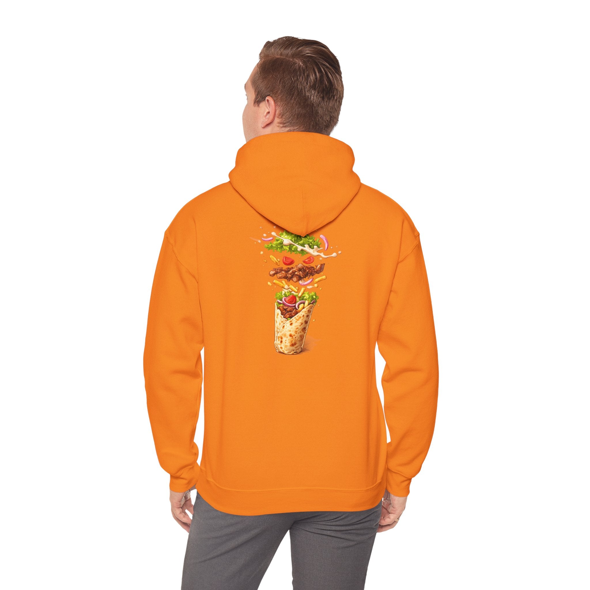 Kebab Shop Graphic Tee — 'Tryb Kebab' Street Food Wrap Illustration