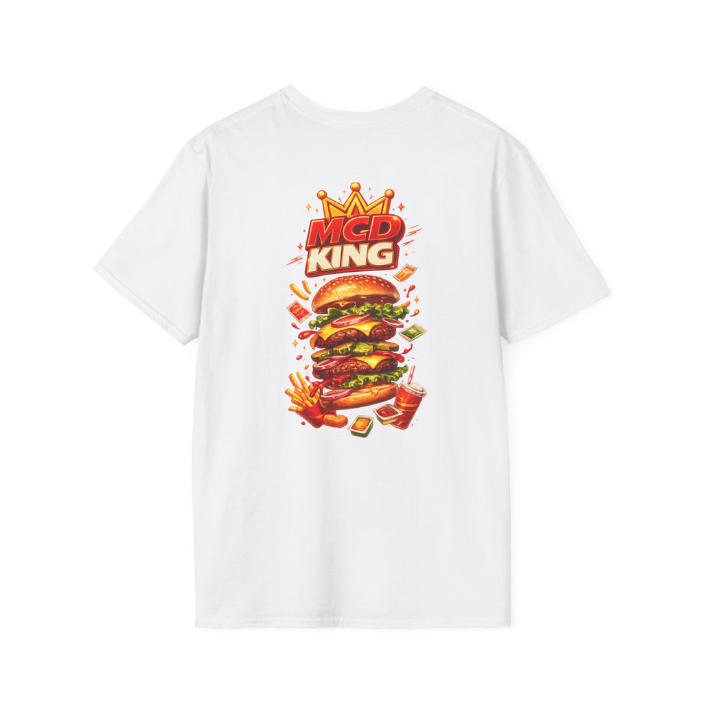 Unisex Softstyle T-Shirt MCD KING (fast-food mcd)