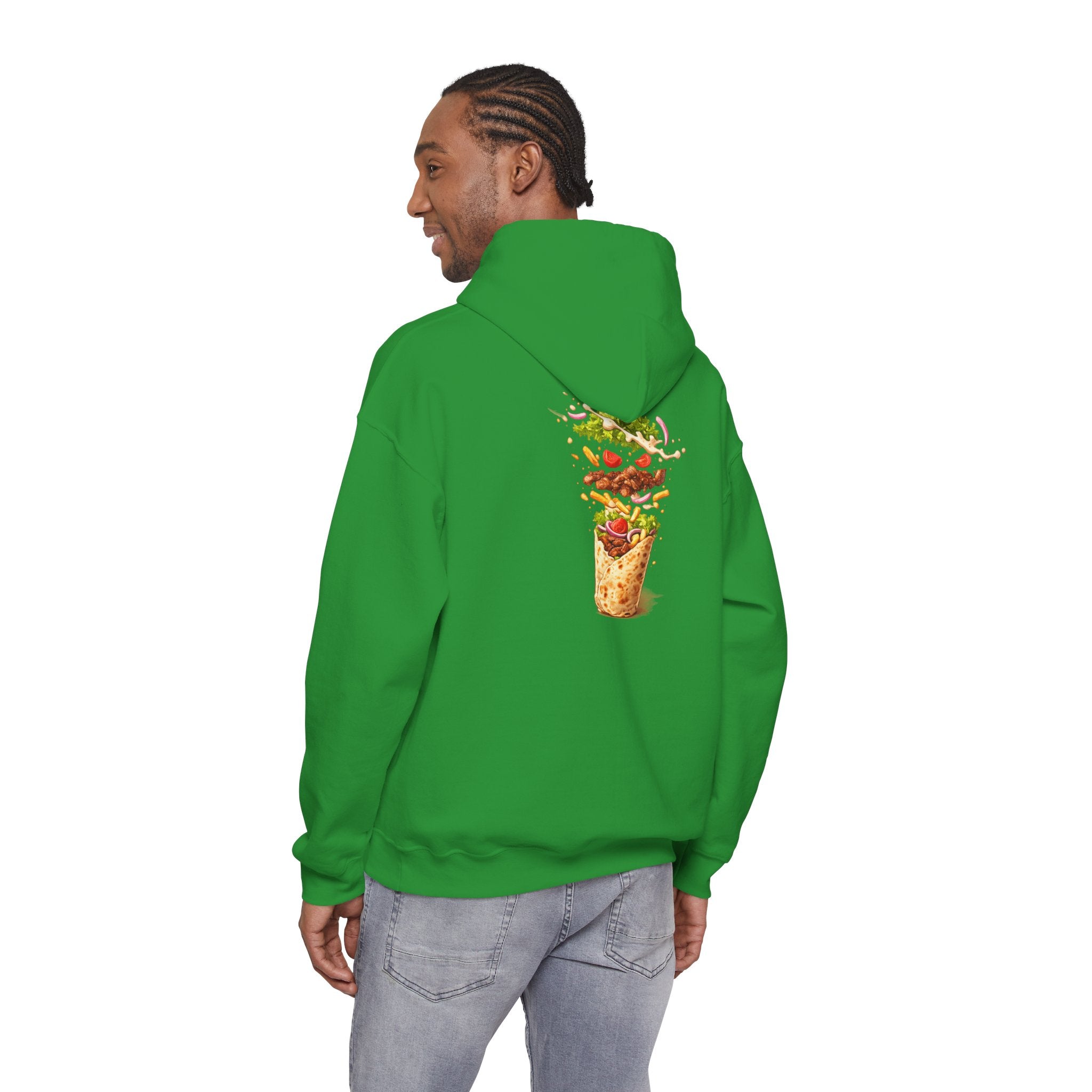 Kebab Shop Graphic Tee — 'Tryb Kebab' Street Food Wrap Illustration