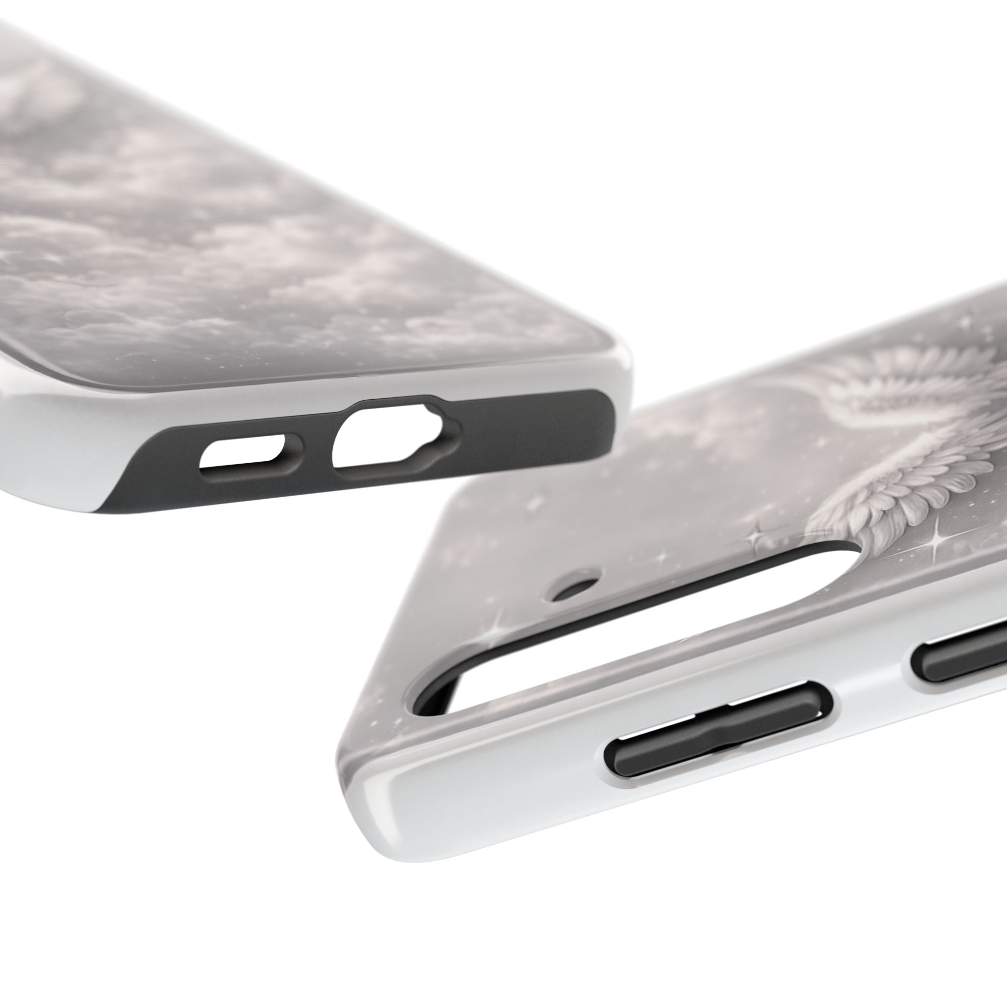 Angel Wings Cloud Tough Phone Case — Protective iPhone Case with Heavenly Wing Design