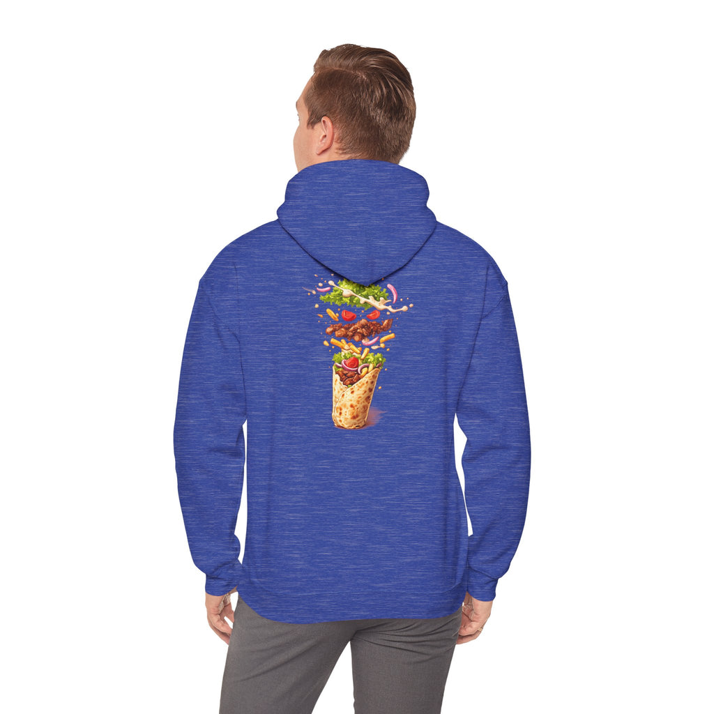 Kebab Shop Graphic Tee — 'Tryb Kebab' Street Food Wrap Illustration