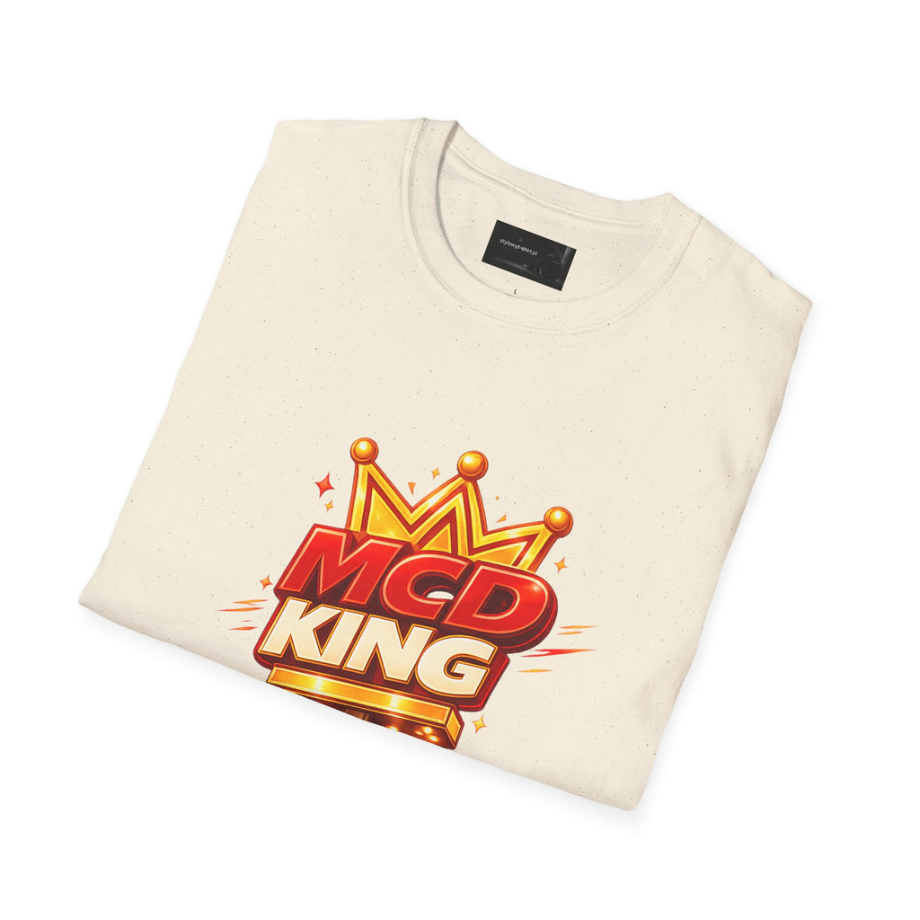 Unisex Softstyle T-Shirt MCD KING (fast-food mcd)